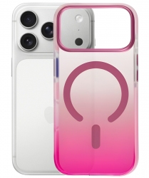 Панель BeCover FIBRA Shock-Proof case with MagSafe для Apple iPhone 17 Pro (715466) Pink
