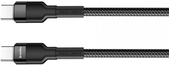 Кабель ColorWay Type-C — Type-C (PD Fast Charging 60 W) 3.0 А 1 м (CW-CBPDCC047-BK) Black (183970) - Уценка