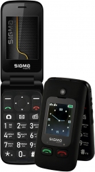 Мобільний телефон Sigma mobile Comfort 50 Shell DUO Type-C Black (208799) - Уцінка