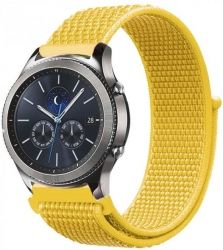 Ремешок BeCover Nylon Style для LG Watch Sport W280A (705838) Yellow