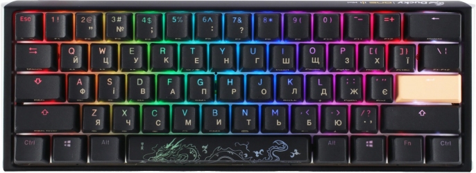 Клавиатура Ducky One 3 Mini Cherry MX Speed Silver RGB UA USB (DKON2161ST-PUAPXCLAWSC1) Black Клавиатура Ducky One 3 Mini Cherry MX Speed Silver RGB UA USB (DKON2161ST-PUAPXCLAWSC1) Black