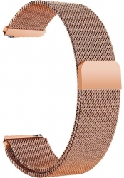 Ремінець BeCover Milanese Style для Motorola Moto 360 2nd Gen. Men's (20mm) (707724) Rose Gold