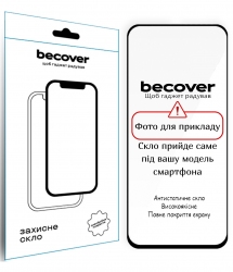 Защитное стекло Becover для Samsung Galaxy S25 FE SM-S731 (714379) Black Защитное стекло Becover для Samsung Galaxy S25 FE SM-S731 (714379) Black