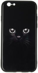 Накладка Krazi Glass Print Samsung A600 (A6-2018) Cat Накладка Krazi Glass Print Samsung A600 (A6-2018) Cat