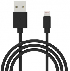 Кабель Grand-X USB - Lightning 1 м (PL01B) Black (172615) - Уценка