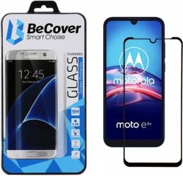 Защитное стекло BeCover для Motorola Moto E7 Plus (705241) Black  Защитное стекло BeCover для Motorola Moto E7 Plus (705241) Black