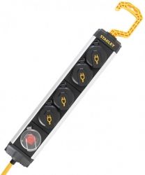 Сетевой фильтр Stanley Fatmax 3 м, 4 розетки Сетевой фильтр Stanley Fatmax 3 м, 4 розетки