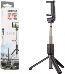 Трипод UFT SS21 Paris Selfie Stick Bluetooth (UFTSS21t) Black (117293) - Уценка Трипод UFT SS21 Paris Selfie Stick Bluetooth (UFTSS21t) Black (117293) - Уценка