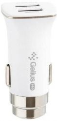 Автомобильное зарядное устройство Gelius Pro Apollo GP-CC01 2USB 3.1A White (71432)