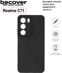 Панель BeCover для Realme C71 (713779) Black