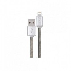 Кабель Hoco U5 Full-Metal USB to Lightning 1.2 м Tarnish Кабель Hoco U5 Full-Metal USB to Lightning 1.2 м Tarnish