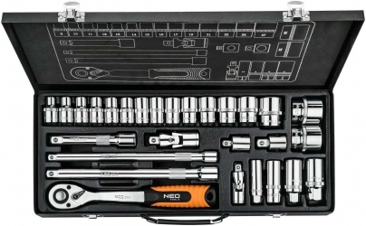 Набор головок торцевых NEO Tools 1/2