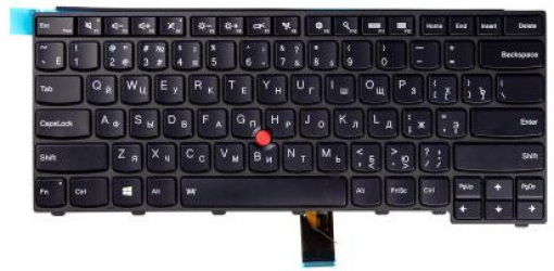 Клавиатура для ноутбука Lenovo Thinkpad T440/E431 с подсветкой Black Клавиатура для ноутбука Lenovo Thinkpad T440/E431 с подсветкой Black