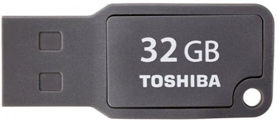 USB флеш накопичувач Toshiba 32 GB Mikawa (THN-U201G0320M4) Gray USB флеш накопичувач Toshiba 32 GB Mikawa (THN-U201G0320M4) Gray