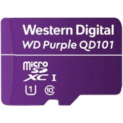 Карта памяти WD Purple SC QD101 microSDXC 128GB Class 10 (WDD128G1P0C)