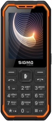 Мобильный телефон Sigma mobile X-style 310 Force Type-C Black-Orange