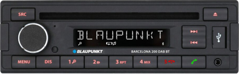 Автомагнитола Blaupunkt Barcelona 200 DAB BT Автомагнитола Blaupunkt Barcelona 200 DAB BT