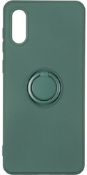 Чохол-накладка Gelius Ring Holder Case для Samsung Galaxy A02 Dark Green