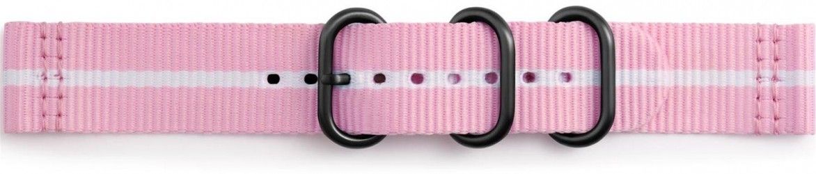 Ремінець Samsung Gear Premium Nato Pink-White (GP-R600BREECAE) Ремінець Samsung Gear Premium Nato Pink-White (GP-R600BREECAE)