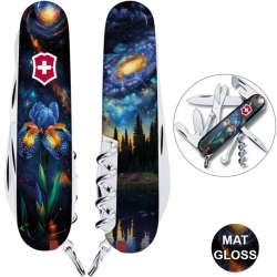 Складной нож Victorinox CLIMBER DESIGN Магический цветок 1.3703.3.R2070pk