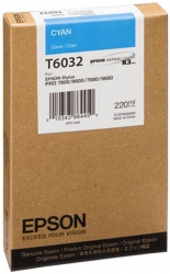 Картридж Epson SP-7880/9880 220мл (C13T603200) Cyan 