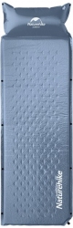 Килимок самонадувний з подушкою Naturehike NH15Q002-D 25 мм (6927595782583) Блакитний  Килимок самонадувний з подушкою Naturehike NH15Q002-D 25 мм (6927595782583) Блакитний