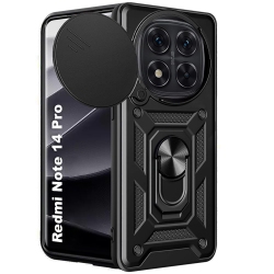 Панель BeCover Military для Xiaomi Redmi Note 14 Pro 5G (712869) Black Панель BeCover Military для Xiaomi Redmi Note 14 Pro 5G (712869) Black