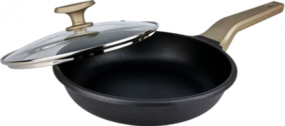 Сковорода Magio з кришкою Кована антипригарна 24 см (MG-1166) Сковорода Magio з кришкою Кована антипригарна 24 см (MG-1166)