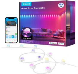 Лента светодиодная умная умная Govee H608A String Downlights RGBIC Wi-Fi/Bluetooth 5 м (H608A301) Лента светодиодная умная умная Govee H608A String Downlights RGBIC Wi-Fi/Bluetooth 5 м (H608A301)