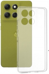 Силиконовый чехол BeCover для Motorola Moto G86 (713769) Transparancy