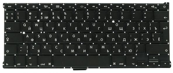 Клавиатура для ноутбука PowerPlant Apple A1369, A1466 (Macbook Air 13.3