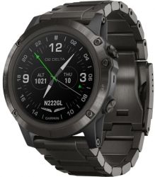 Смарт-часы GARMIN D2 Delta PX Aviator Watch With Carbon Gray Titanium Band 51mm (010-01989-30)