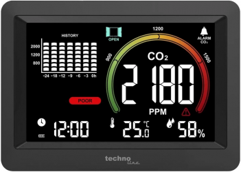 Метеостанція Technoline WL1028 Black Метеостанція Technoline WL1028 Black