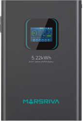 Аккумуляторная батарея Marsriva LiFePO4 25.6V 204Ah (MR-LFP24-200-WMD)