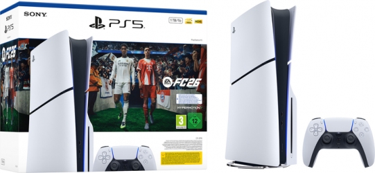 Игровая приставка Sony PlayStation 5 Slim Blu-ray (EA Sports FC 26) Игровая приставка Sony PlayStation 5 Slim Blu-ray (EA Sports FC 26)