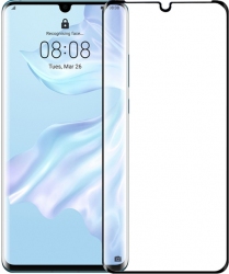 Защитное стекло PowerPlant для Huawei P30 Pro (GL606801) Black Защитное стекло PowerPlant для Huawei P30 Pro (GL606801) Black