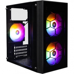Корпус 1stPlayer X1-BK-3F1-PS-600FK-EU 600W Black