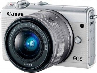 Фотоаппарат Canon EOS M100 15-45mm IS STM Kit (2210C048AA) White Фотоаппарат Canon EOS M100 15-45mm IS STM Kit (2210C048AA) White