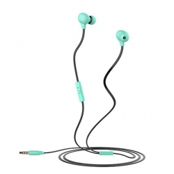 Наушники Usams US-SJ023 Color Beans In-ear Earphone Ewave series Cyan