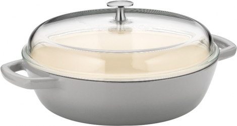 Сотейник Kela Calido чугунный с крышкой 28 см 3.8 л (12614K)