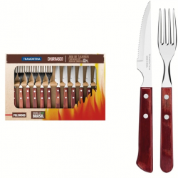 Набір приборів для гриля Tramontina Barbecue Polywood 12 предметів (21199/709)