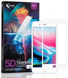 Защитное стекло Krazi 5D iPhone 7/8 White Защитное стекло Krazi 5D iPhone 7/8 White