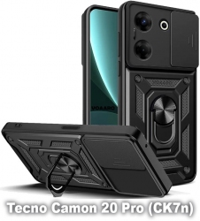 Панель BeCover Military для Tecno Camon 20 Pro (CK7n) (710003) Black