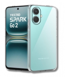 Силиконовый чехол BeCover для Tecno Spark Go 2 (KM4) (714682) Transparancy