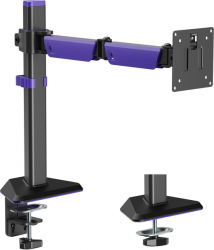 Настольное крепление для монитора GamePro MAG100V Black/Violet  Настольное крепление для монитора GamePro MAG100V Black/Violet