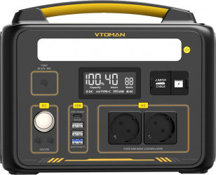 Зарядна станція Vtoman Jump 600X PB-20 / 600 Вт / 299 Вт⋅ч / LiFePO4