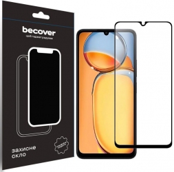 Защитное стекло BeCover для Xiaomi Redmi 13C / Poco C65 (710491) Black Защитное стекло BeCover для Xiaomi Redmi 13C / Poco C65 (710491) Black