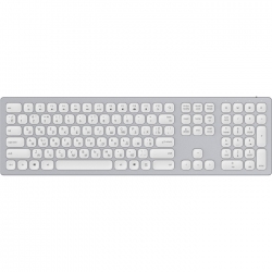 Клавіатура дротова OfficePro SK1550 White Клавіатура дротова OfficePro SK1550 White