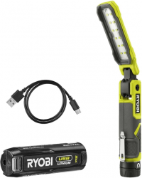 Фонарь инспекционный аккумуляторный Ryobi USB Lithium RLI4-120G, 4В, 2А·ч (5133006225)