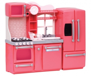 Игровой набор Our Generation Кухня для гурманов Розовая 94 аксессуара (BD37365Z) Игровой набор Our Generation Кухня для гурманов Розовая 94 аксессуара (BD37365Z)